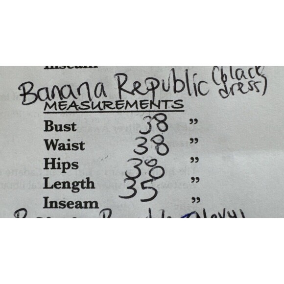 Banana Republic Dress sz 6 Black Long Sleeve Ruffle Classic Career Shift a28 - Picture 13 of 13